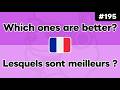 🇫🇷 Daily French for Beginners: Pick Up One Phrase Each Day! - "Which ones are ~ ?" #195