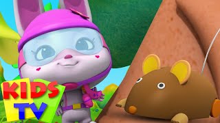 페인트 볼 싸움 | 재미있는 애니메이션 동물 | Kids Tv Korea | 아이들을위한 만화