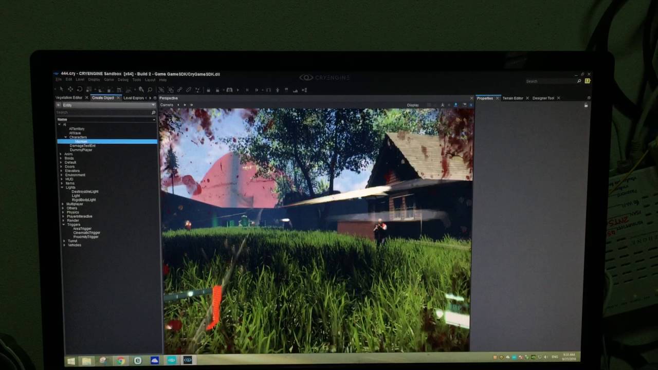 Cryengine 5 สั่งงานAIให้ตอบสนองต่อผู้เล่น EP.10 - YouTube