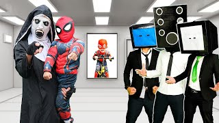 What If ALL SPIDER-MAN in 1 HOUSE ??? || Hey All SuperHero , Go To Rescue Kid Spiderman From TV Man by DG Funny 1,416 views 1 month ago 31 minutes