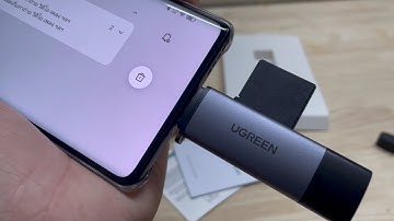Card reader Ugreen 2in1 USB-C และ USB3.0
