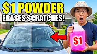 Stop Replacing Scratched Windshields. This $1 Powder Erases Deep GlassScratches Permanently.