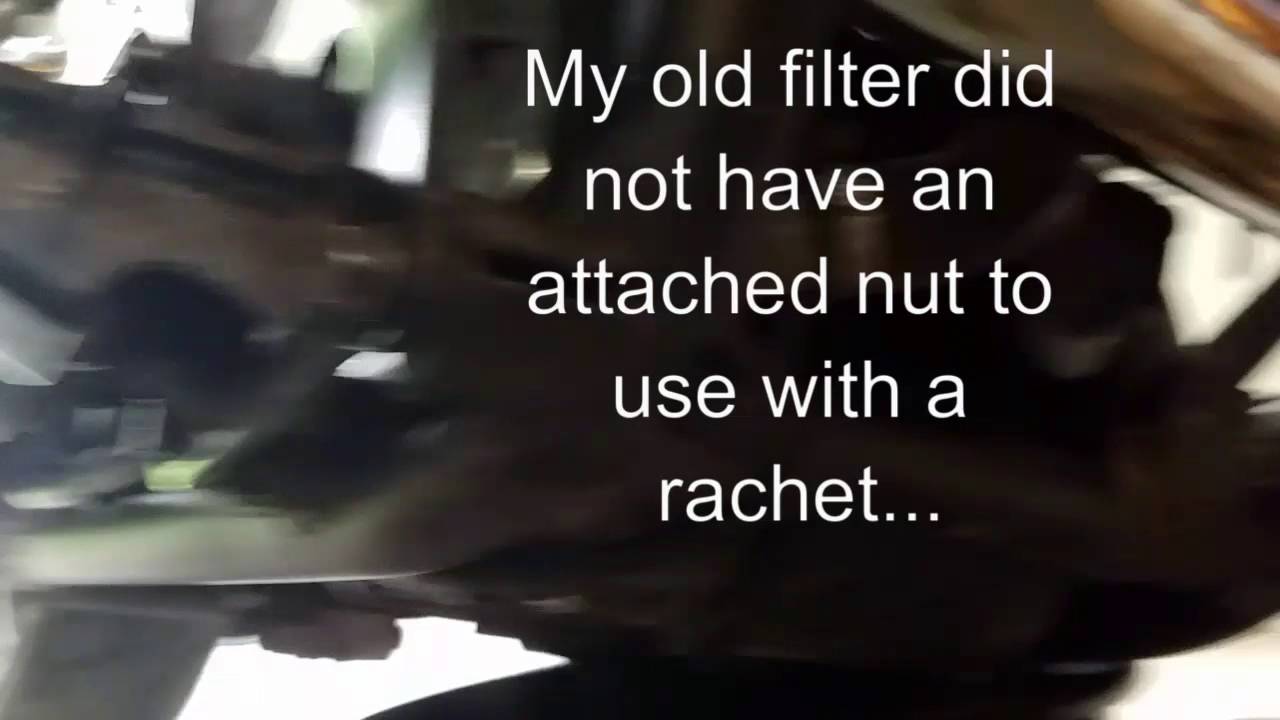 Vulcan 900 homemade oil filter wrench YouTube