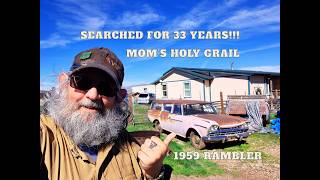 Searched for 33 Years, finally found!! 1958 AMC Rambler Wagon, Mom's Holy Grail!! #brimstone667