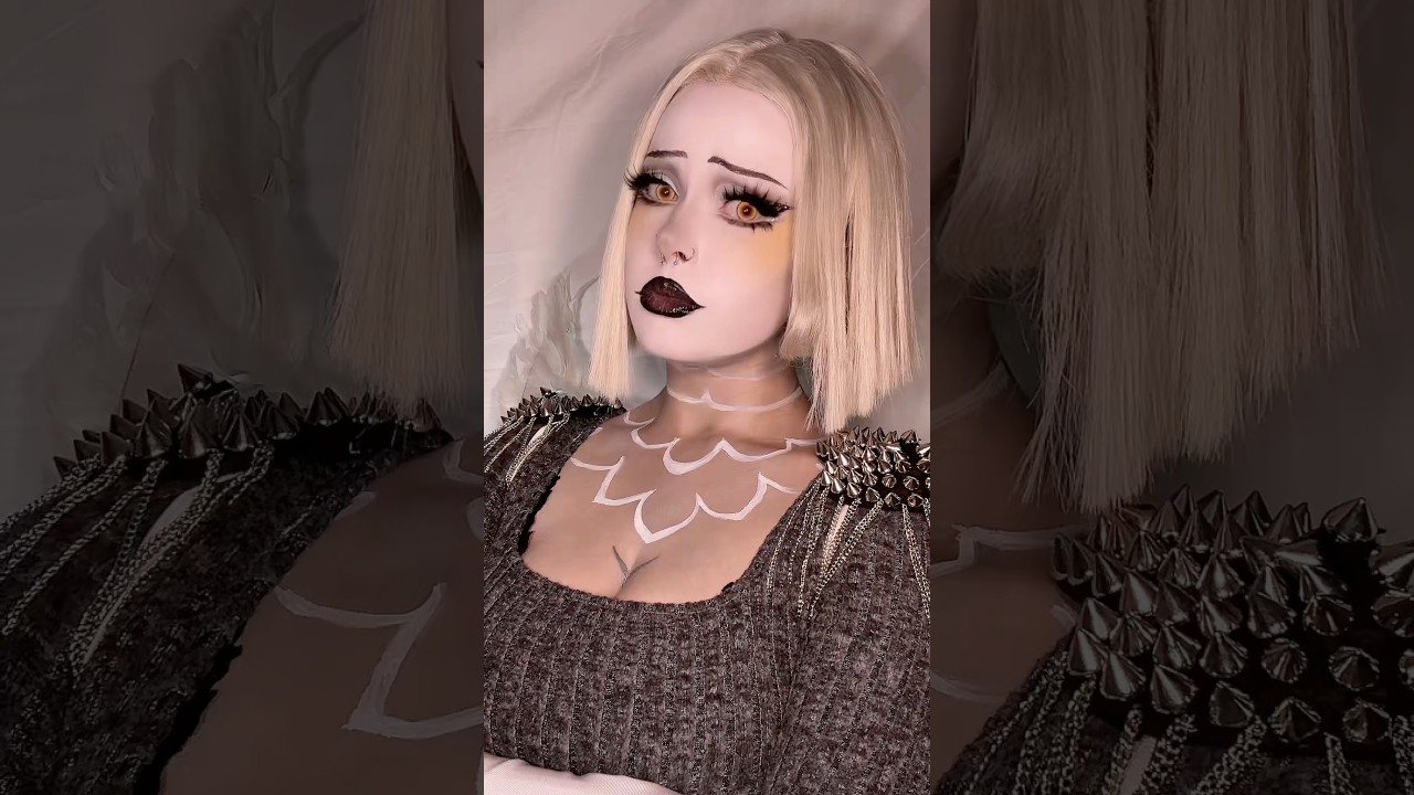 🫵🫵🫵 #cosplay #makeup #hazbinhotel #lutehazbinhotel #cartoon
