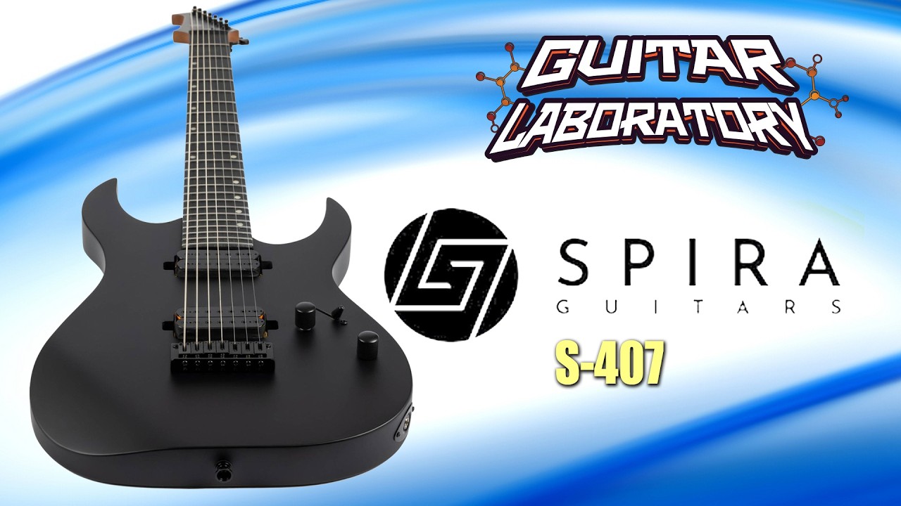 Семиструнный стратокастер SPIRA S 407 || гитара для метала