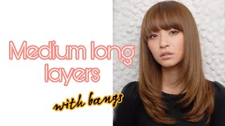 Long layers haircut | potong rambut layer panjang | tutorial potong rambut wanita