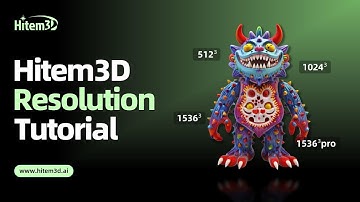 How to choose between the four resolutions of Hitem3D?