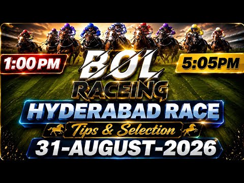 🙂Hyderabad Race🐎Tips & Selection||31/08/2026🏆THE A. KRISHNASWAMY MEMORIAL TROPHY DIV. I thumbnail