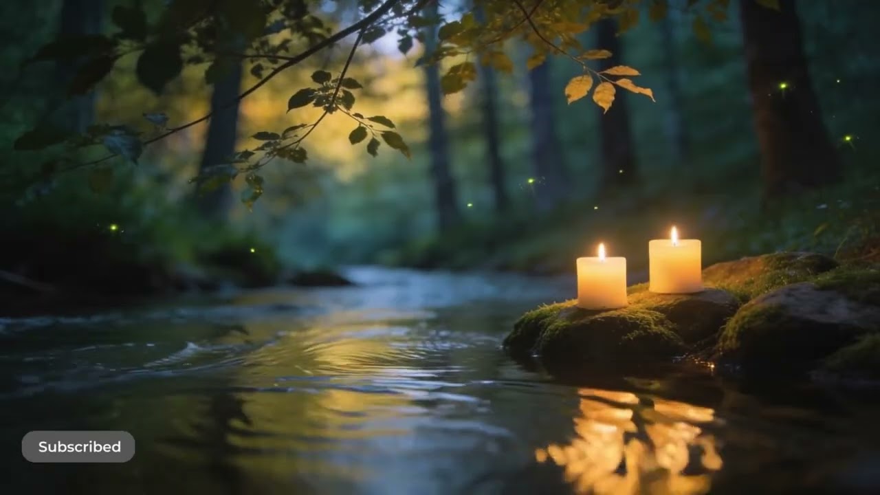 Relaxing Piano & Water Sounds 🌊 Calm Your Mind, Stop Overthinking & Sleep Fast