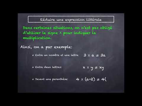 reduce a literal expression-1