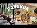 Bangkok vlog  aesthetic cafes in bangkok  cafe hopping  coffee shopping haul thailand 2023