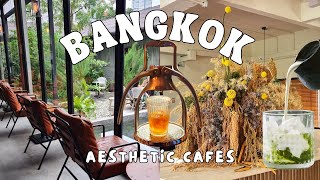 Bangkok Vlog 🇹🇭 Aesthetic Cafes in Bangkok + Cafe Hopping + Coffee Shopping Haul (Thailand 2023)