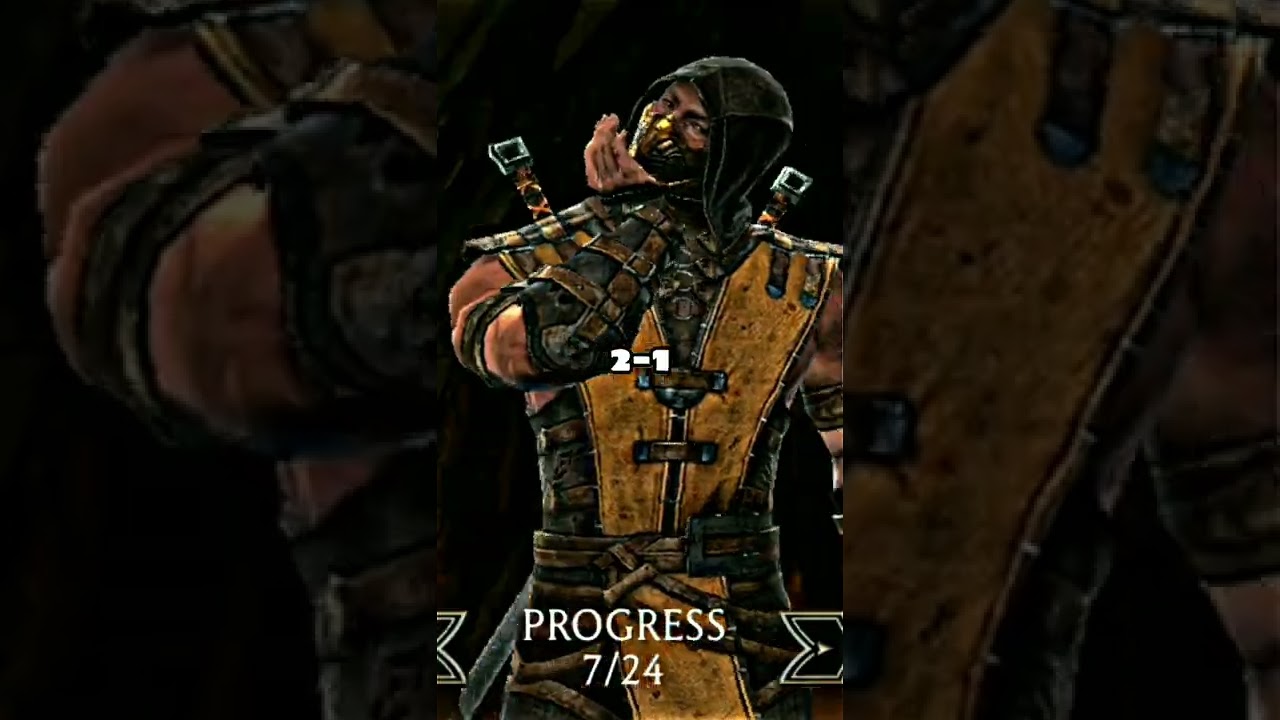 SubZero CRYOMANCER vs Scorpion NINJUTSU MK mobile 