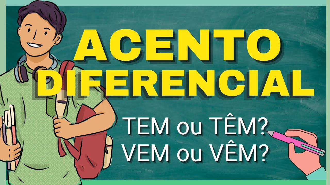 TEM ou TÊM - VEM ou VÊM: COMO USAR CORRETAMENTE? Acento diferencial -  Profa. Pamba 