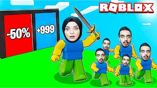 KENDİ KLONLARIMIZLA KALEYİ FETHETTİK !! 😱 Roblox Clone Run screenshot 5