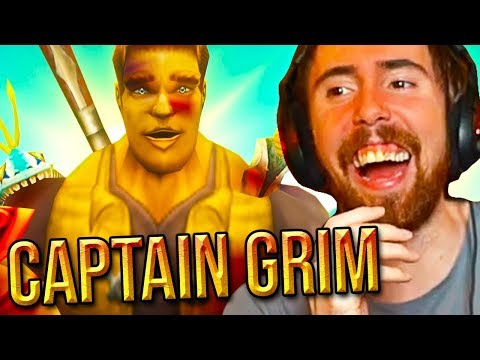 Asmongold Can't Stop Laughing At Captain Grim's Videos (Classic WoW VS BFA)