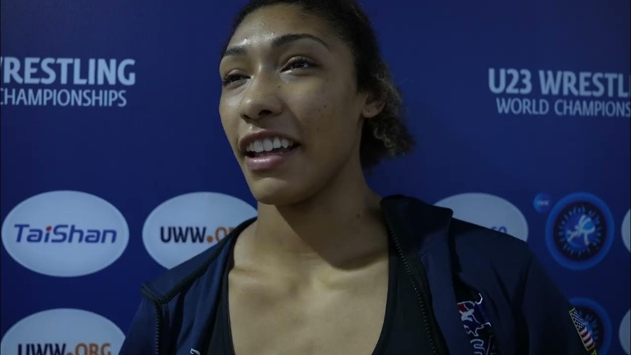 Kennedy Blades (USA) advances to the 76 kg finals 2023 U23 World