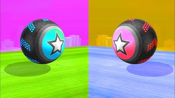 Going Ball vs Red Ball gameplay Ball Colour Run walkthrough , iOS Android New Update ( part : 1008 )