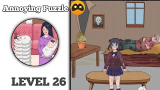 Annoying Puzzle Level 26 Solution Walkthrough 