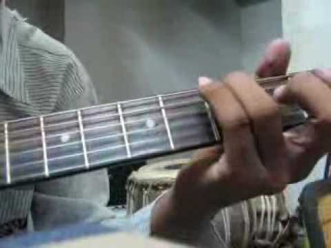 guitar lesson by bhanu pratap joshi(joshi gharana)