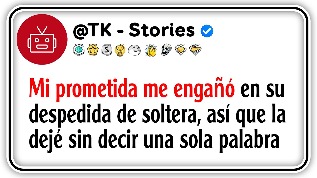 Mi prometida me engañó en su despedida de soltera, así que la dejé sin decir una sola palabra...