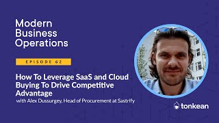 How To Leverage SaaS and Cloud Buying To Drive Competitive Advantage