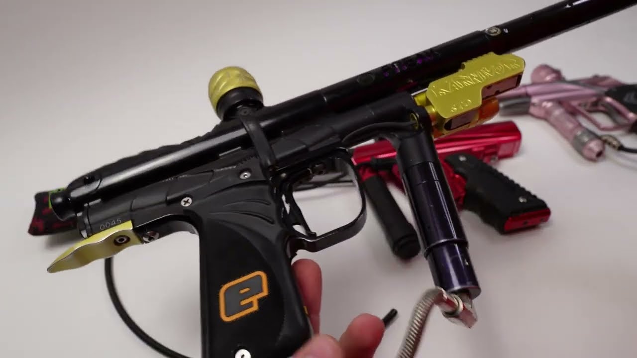 Paintball Gun Collection and Rebuild Plans! YouTube