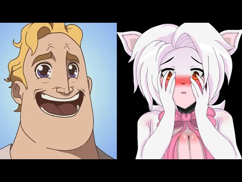 Mr Incredible becoming Canny (Mangle FULL) | FNAF Animation