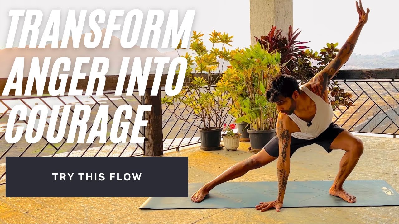 Still from Chi Yoga For Courage | Flow for Strong Knees & Shoulder Flexibility