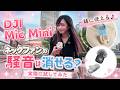 【DJI Mic Mini】ネックファンの騒音は消せる?ノイズキャンセリングを検証!