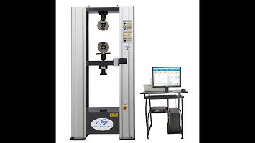 WDW 50KN 100KN Universal Testing Machine Video