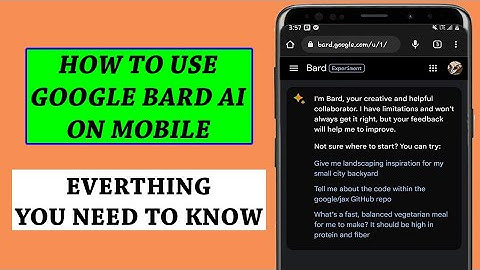Google Bard AI on Android. Tutorial for Biginners(Step-by-Step)