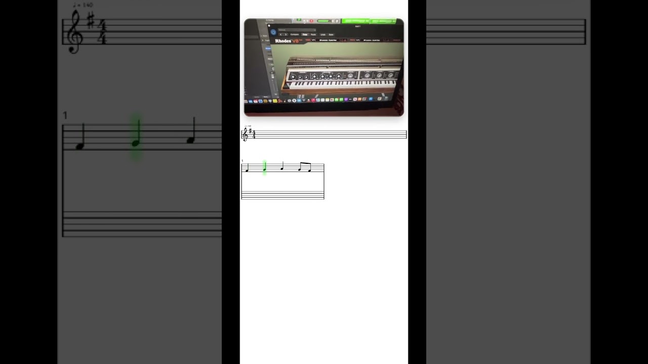 Beat-making with MusicSketch app #music