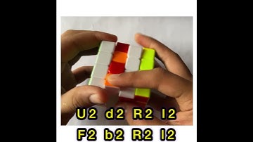 How to do 4 Face Checkerboard Pattern on a 4*4 RuBik’s Cube#4*4cubepatterns#rubikscube#cubepatterns#