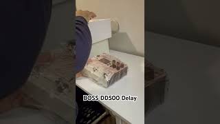 BOSS DD500 Delay Unboxing. #boss #bosspedals #bossdd500 #bosseffects #delay #delaypedal #guitars