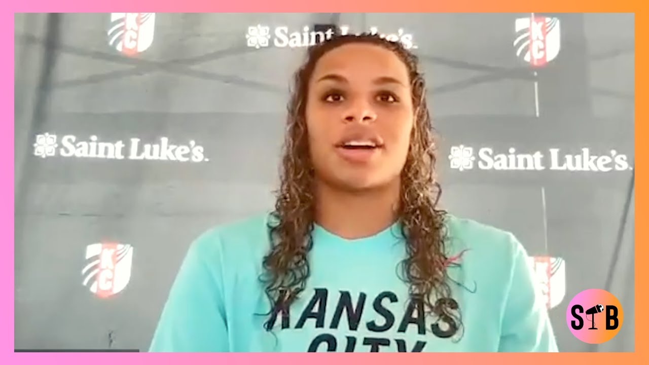 Michelle Cooper postmatch NC Courage 10 KC Current YouTube