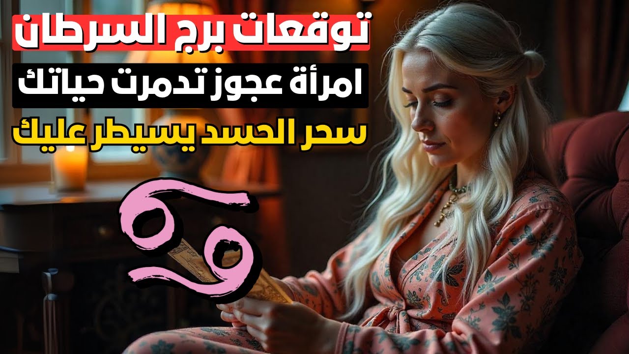 توقعات برج السرطان 🦀 اكتشاف صادم لامرأة عجوز حاقدة في حياتك 👵 رجوع حق ومفترق طرق 💪