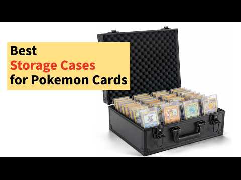 where can i buy cases of pokemon cards Amazon.com: Pokemon Card Binder Card Box Playing Card Case Travel Storage  Case Holds 200+ Cards, Anime Gifts : Toys & Games