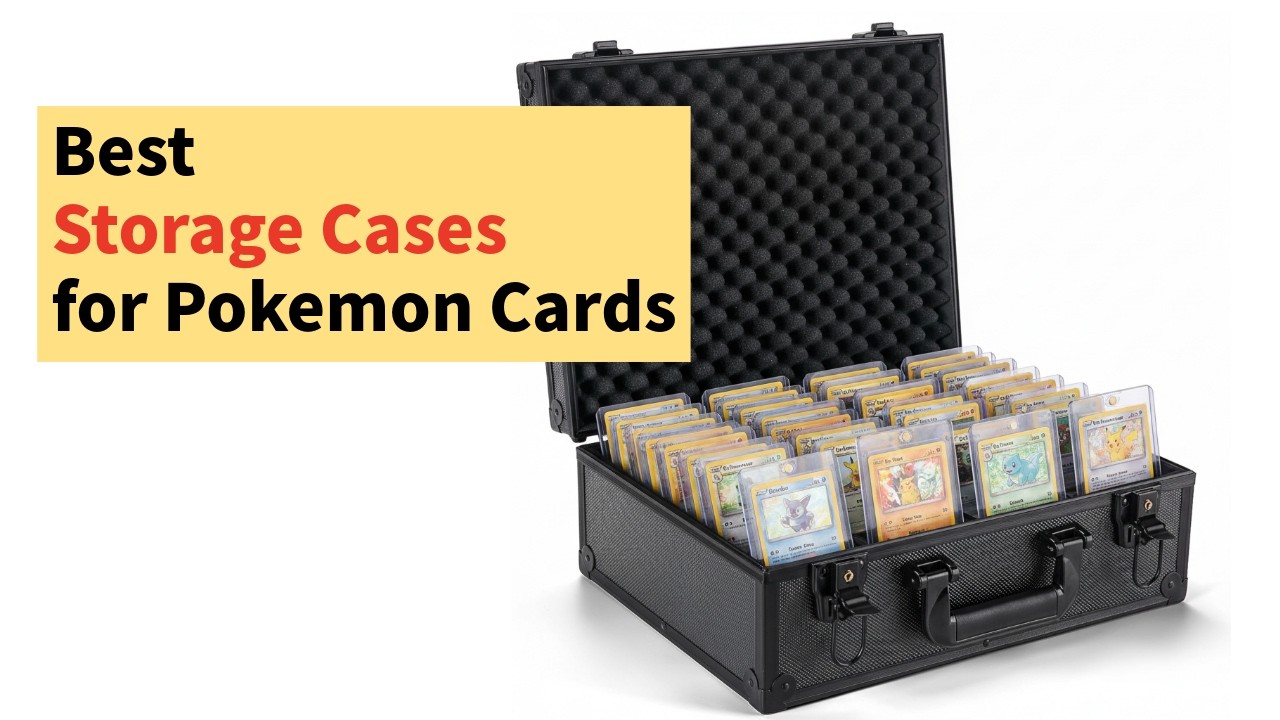 Storage Cases for Pokemon Cards to buy