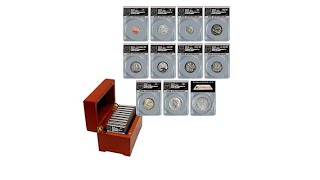 2017 EU70 ANACS SMint U.S. Mint 225th Anniversary 10Coin...