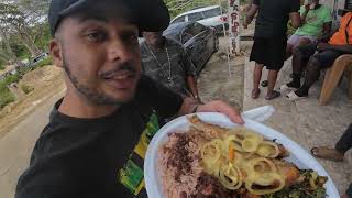 FRIED FISH AT BIGGS!  Good old Jamaican vlog of food and vibes 
