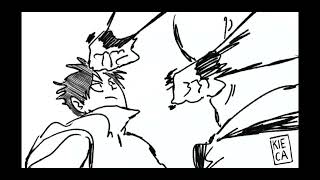 Yuji,Yuta,and Rika vs Sukuna short animation. animated by Kiecaburn. Sound effects from SendoDev.