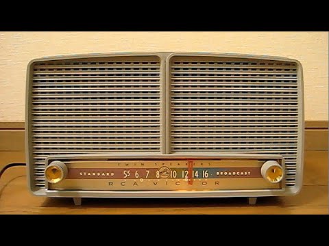 真空管ラジオ RCA Victor Tube Radio Model 8-X-8J