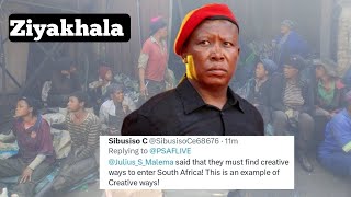Undocumented foreigners take Malema's advice to the Extreme... Bathong!