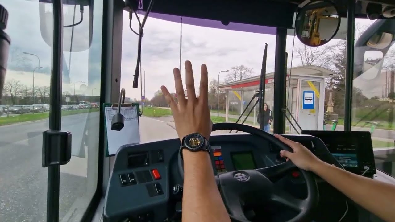 Cabview #7 Linia 164 - Solbus SM12 #1026