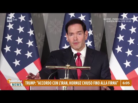 Video USA-Iran, accordo sul nucleare verso la fase finale - 1mattina News 25/05/2026