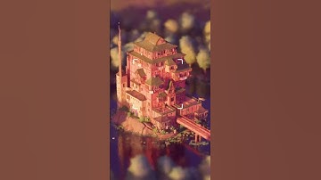 Spirited Away bathhouse in Tiny Glade 🏯 #ghibli #spiritedaway #tinyglade #tinygladebuild #cozygaming