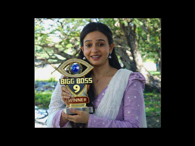 Divya Ganesan 1st Video After Bigg Boss Title Winner 🏆 ! Divya Emotional Video 😍🥹