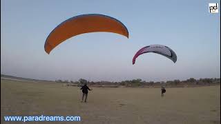 Paramotor Training - Day 2 : Ground Handling - Kiting Practice